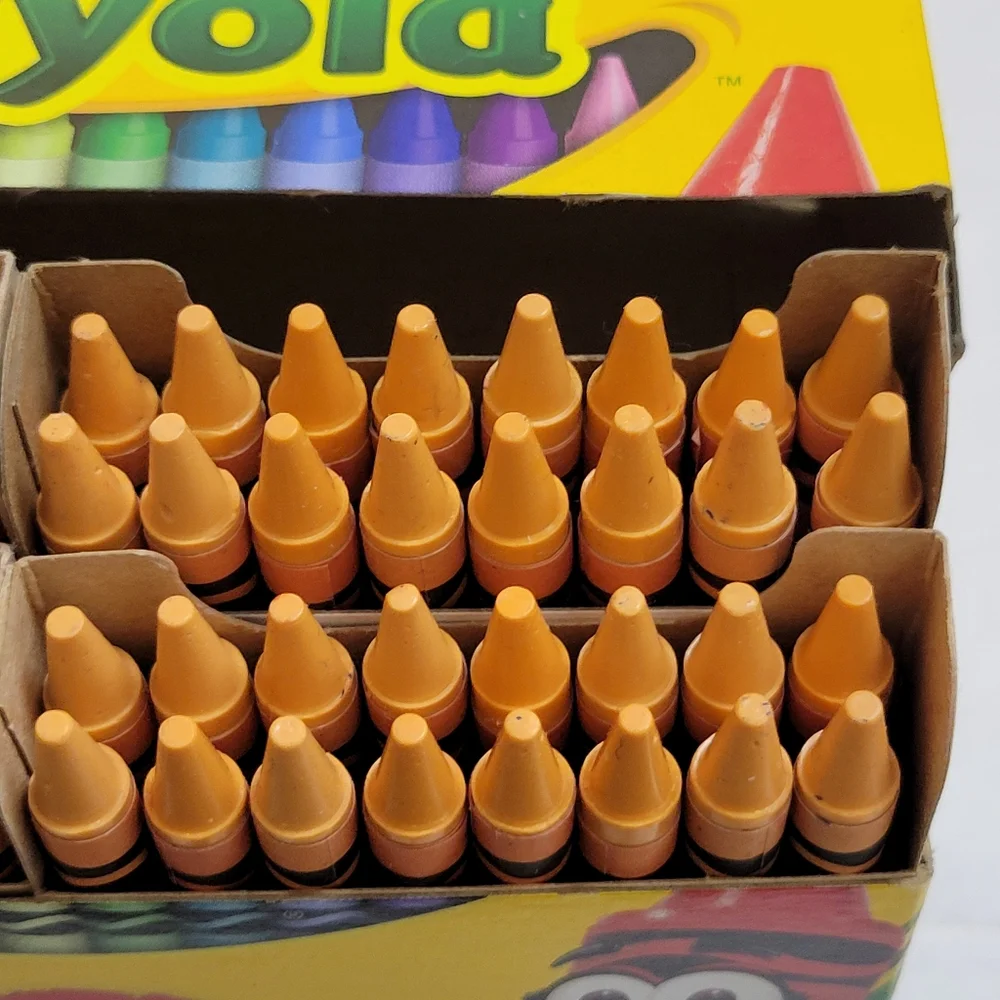 (64)Crayola Crayons (Apricot) Single Color Bulk Lot